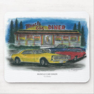 Mousepad Tapete do rato do COMENSAL do CARRO do MÚSCULO