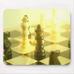 Mousepad Tapete do rato do conselho de xadrez