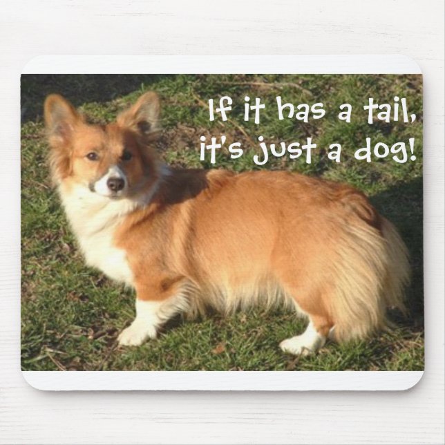 Mousepad Tapete do rato do Corgi (Frente)