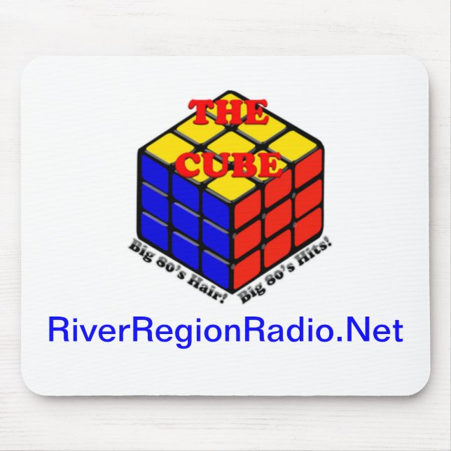 Mousepad Tapete do rato do cubo (Frente)