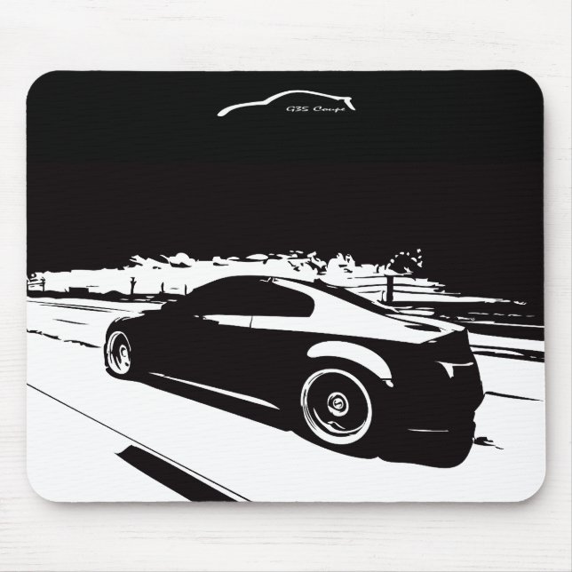 Mousepad Tapete do rato do cupé de Infiniti G35 (Frente)