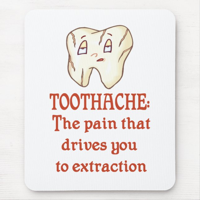 Mousepad Tapete do rato do dentista (Frente)