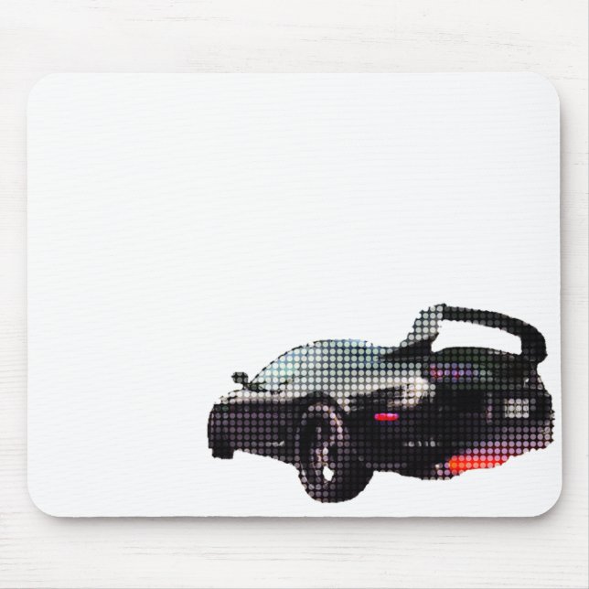 Mousepad Tapete do rato do design de Toyota Supra Digital (Frente)