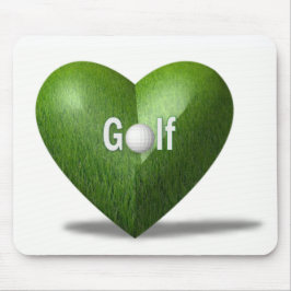 Mousepad Tapete do rato do design do amante do golfe