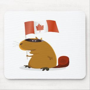 Mousepad Tapete do rato do dia de Canadá