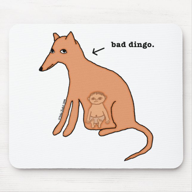 Mousepad "Tapete do rato do Dingo mau" (Frente)