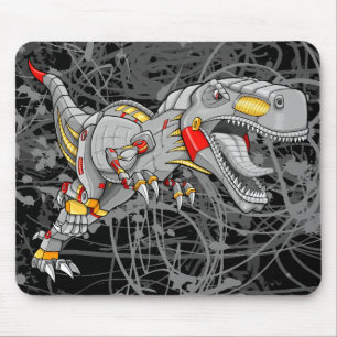Mousepad Tapete do rato do dinossauro do tiranossauro do
