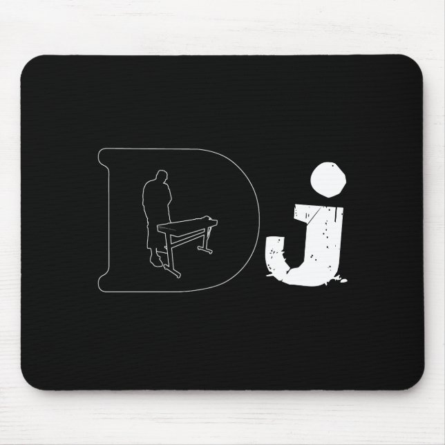 Mousepad Tapete do rato do DJ (Frente)