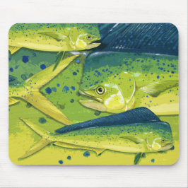 Mousepad Tapete do rato do doirado (mahi do mahi)