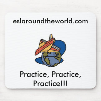 Mousepad Tapete do rato do ESL em todo o mundo