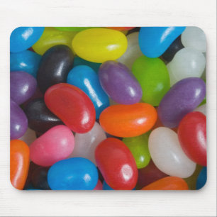 Mousepad Tapete do rato do feijão de geléia