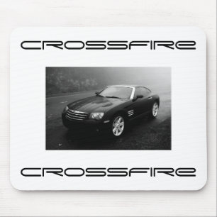 Mousepad Tapete do rato do fogo cruzado