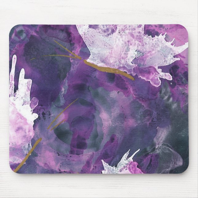 Mousepad Tapete do rato do folho do Lilac (Frente)