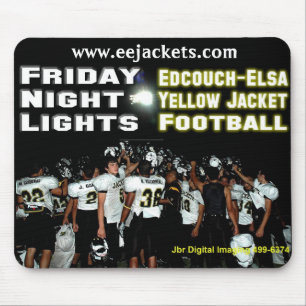 Mousepad Tapete do rato do futebol de Edcouch-Elsa