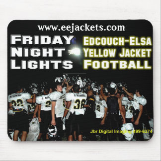 Mousepad Tapete do rato do futebol de Edcouch-Elsa
