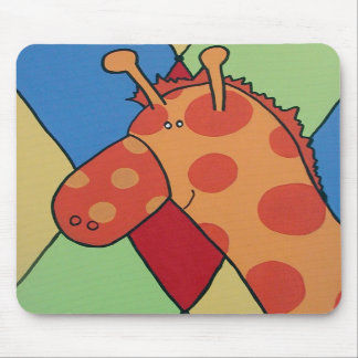 Mousepad Tapete do rato do girafa