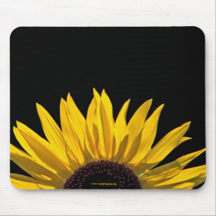 Mousepad Tapete do rato do girassol