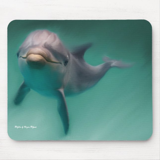Mousepad Tapete do rato do golfinho (Frente)