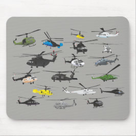 Mousepad Tapete do rato do helicóptero