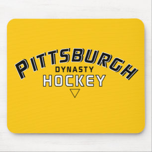 Mousepad Tapete do rato do hóquei da dinastia de Pittsburg