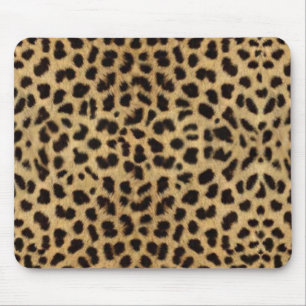 Mousepad Tapete do rato do impressão do leopardo