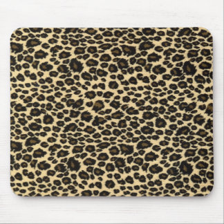 Mousepad Tapete do rato do impressão do leopardo