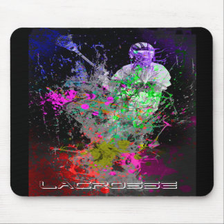 Mousepad tapete do rato do lacrosse do splatter