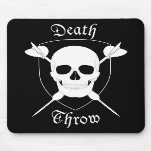 Mousepad Tapete do rato do lance da morte