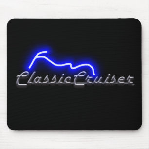 Mousepad tapete do rato do logotipo de ClassicCruiser.com