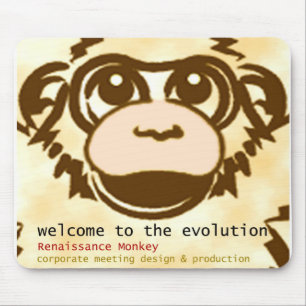 Mousepad Tapete do rato do macaco
