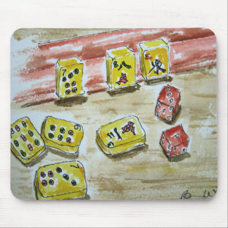 Mousepad Tapete do rato do Mah Jongg (mahjong)