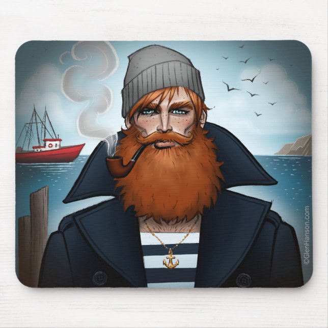Mousepad Tapete do rato do "marinheiro" pelo vale Hanson (Frente)