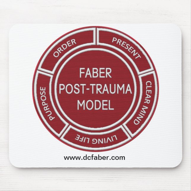 Mousepad Tapete do rato do modelo do traumatismo do cargo (Frente)