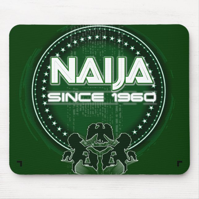 Mousepad tapete do rato do naija (Frente)