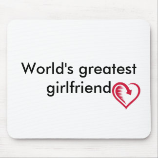 Mousepad Tapete do rato do namorada do mundo o grande