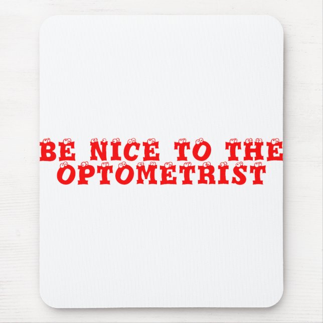 Mousepad Tapete do rato do optometrista (Frente)