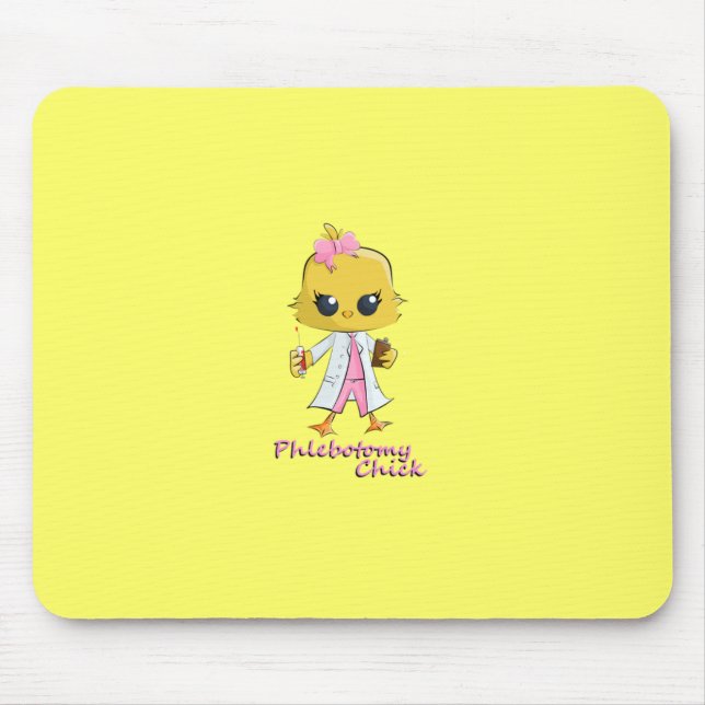 Mousepad Tapete do rato do pintinho da flebotomia (Frente)