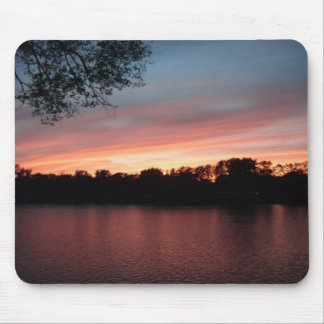 Mousepad Tapete do rato do por do sol