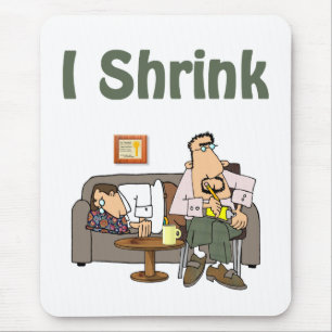 Mousepad Tapete do rato do psiquiatra