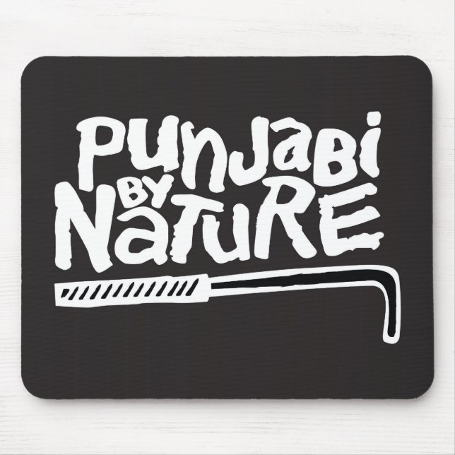 Mousepad Tapete do rato do Punjabi por natureza (Frente)