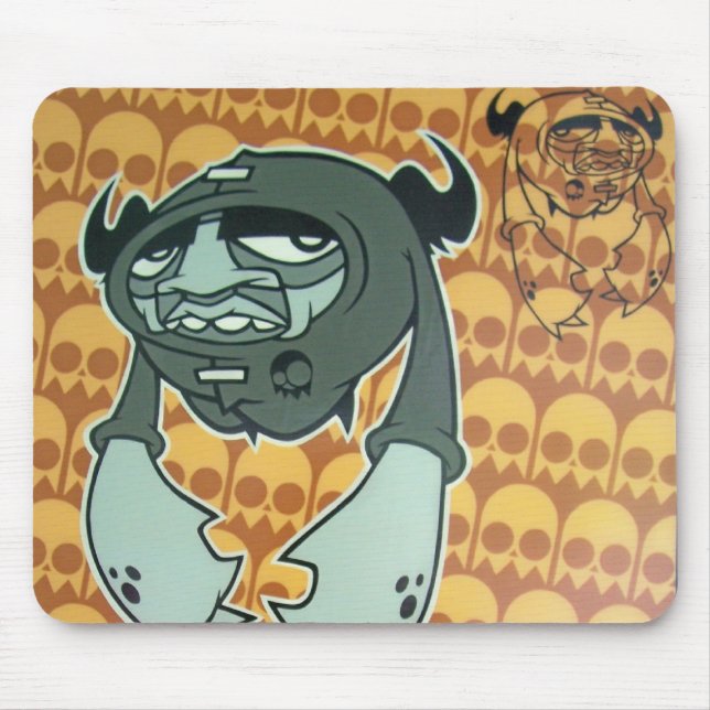 Mousepad Tapete do rato do RASTEJAMENTO de DOLLA (Frente)