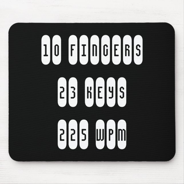 Mousepad Tapete do rato do repórter de corte (Frente)