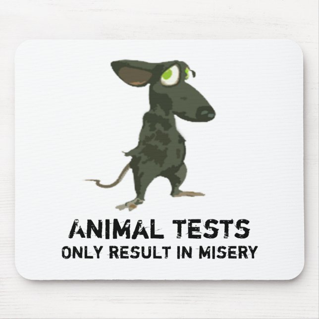 Mousepad Tapete do rato do resultado da miséria (Frente)