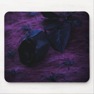 Mousepad Tapete do rato do rosa do preto