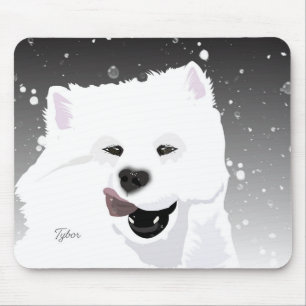 Mousepad Tapete do rato do Samoyed