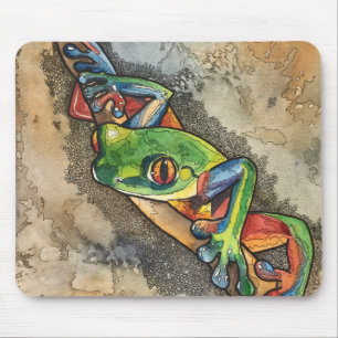 Mousepad Tapete do rato do sapo de árvore