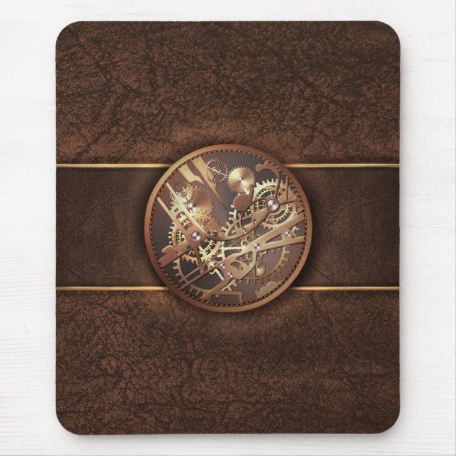 Mousepad tapete do rato do steampunk (Frente)