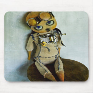 Mousepad tapete do rato do steampunk