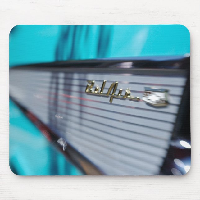 Mousepad Tapete do rato do Tailfin de 57 Chevy (Frente)