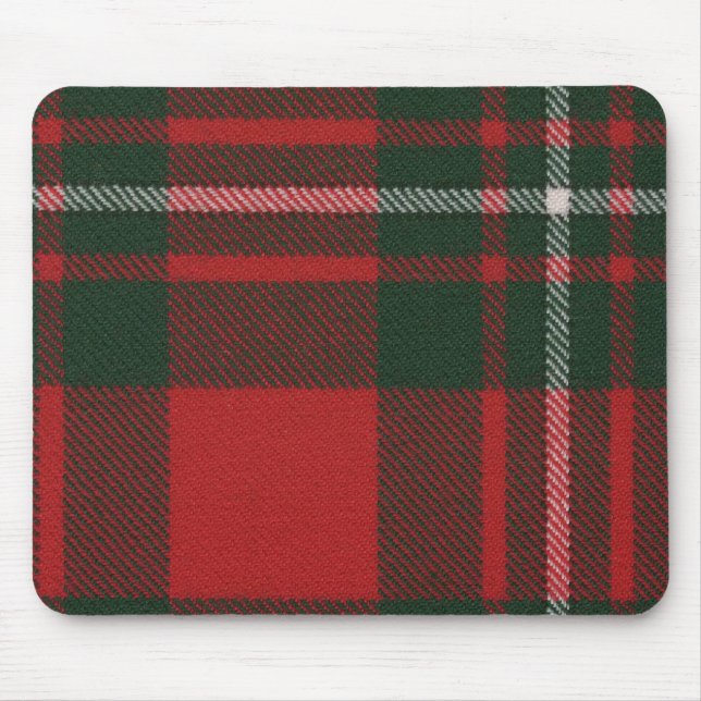 Mousepad Tapete do rato do Tartan de Gregor do clã (Frente)